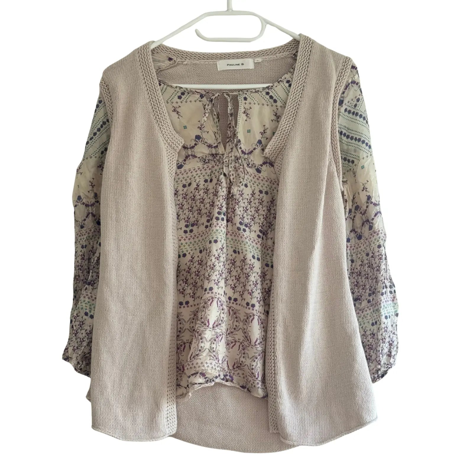 Chemise beige - Taille 2/M Pauline B seconde main femme