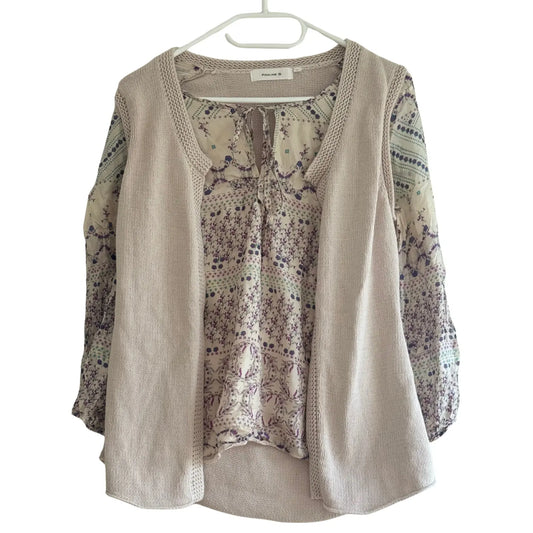 Chemise beige - Taille 2/M Pauline B seconde main femme