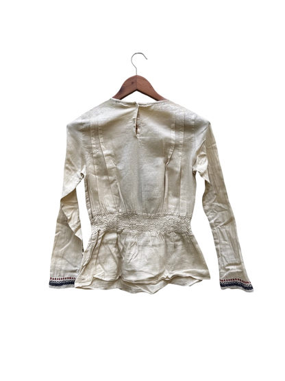 chemise blanc cassé taille 1 s bellerose seconde main femme