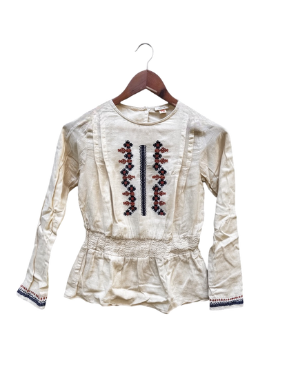 chemise blanc cassé taille 1 s bellerose seconde main femme