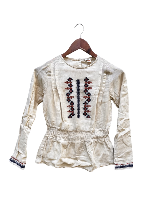 chemise blanc cassé taille 1 s bellerose seconde main femme