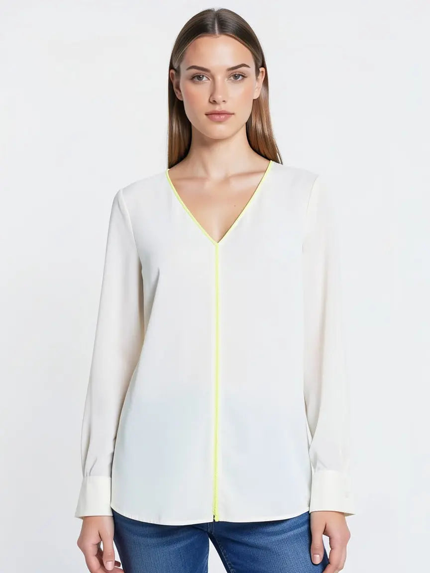 Chemise blanche Taille 36 Xandres seconde main femme