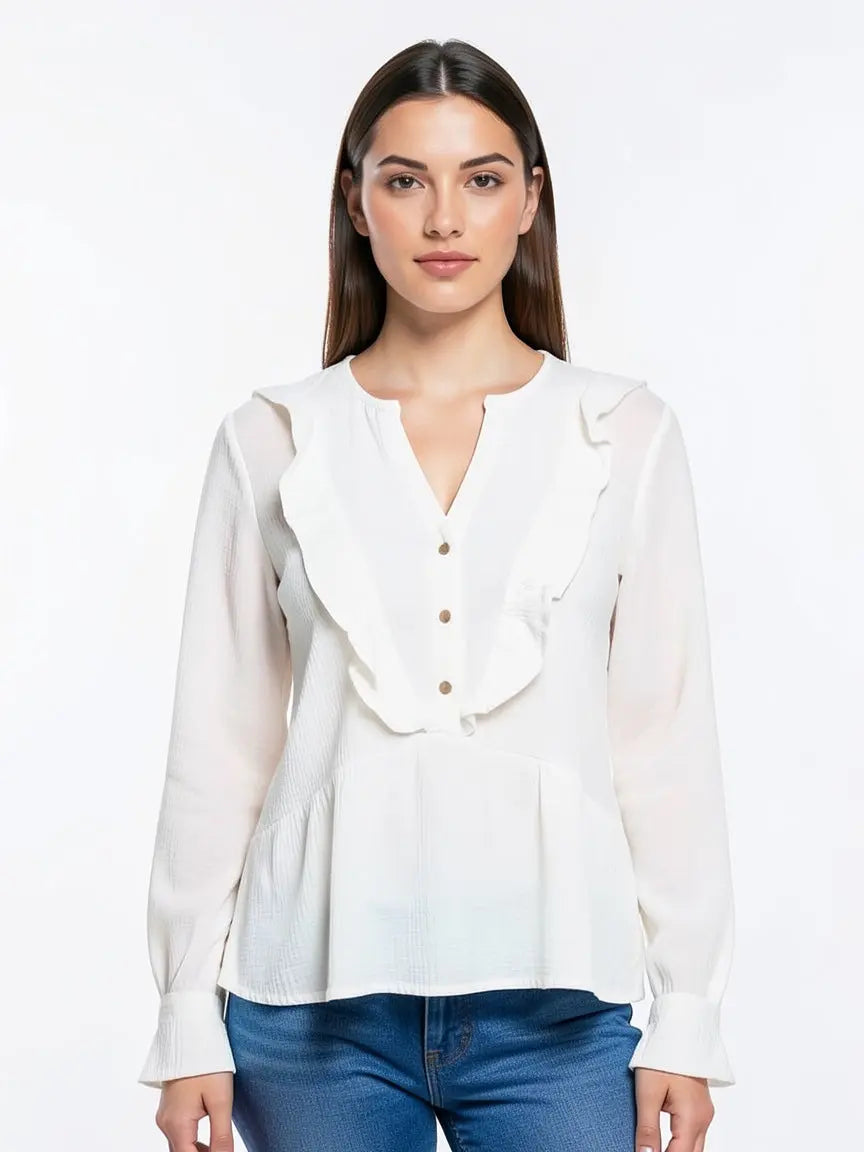 Chemise blanche taille S Mademoiselle D seconde main femme