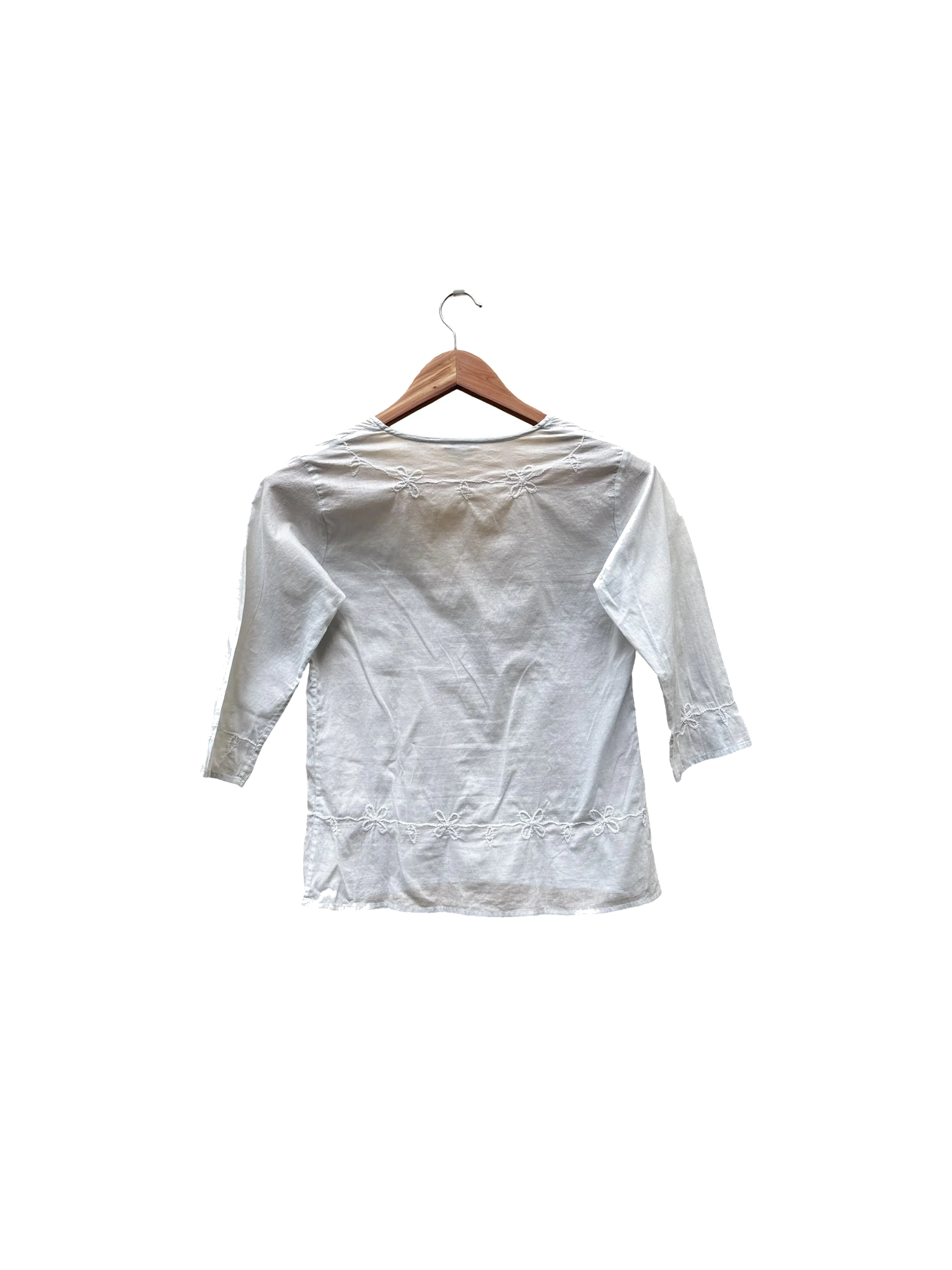 chemise bleu ciel taille 1 s bellerose seconde main femme
