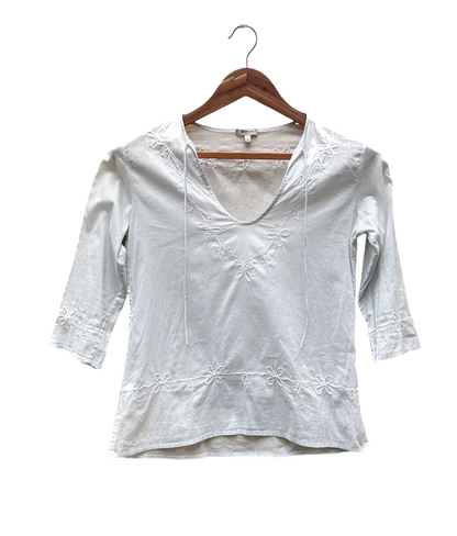 chemise bleu ciel taille 1 s bellerose seconde main femme