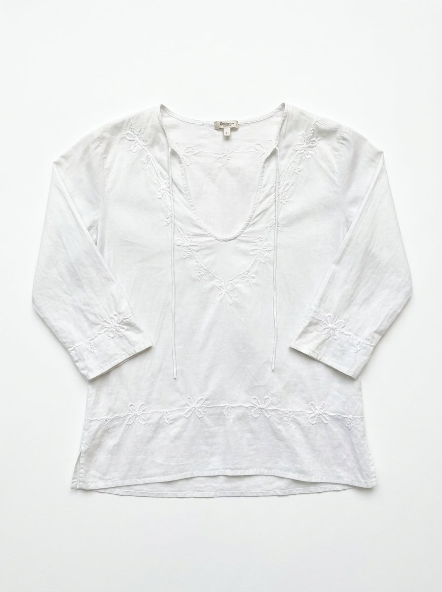 chemise bleu ciel taille 1 s bellerose seconde main femme