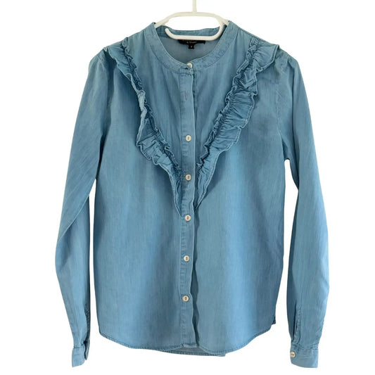 Chemise bleue - Taille S Buissonnière seconde main femme