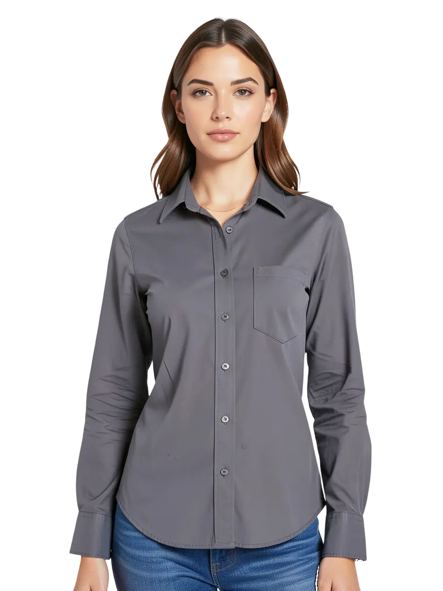 chemise grise taille s bellerose seconde main femme