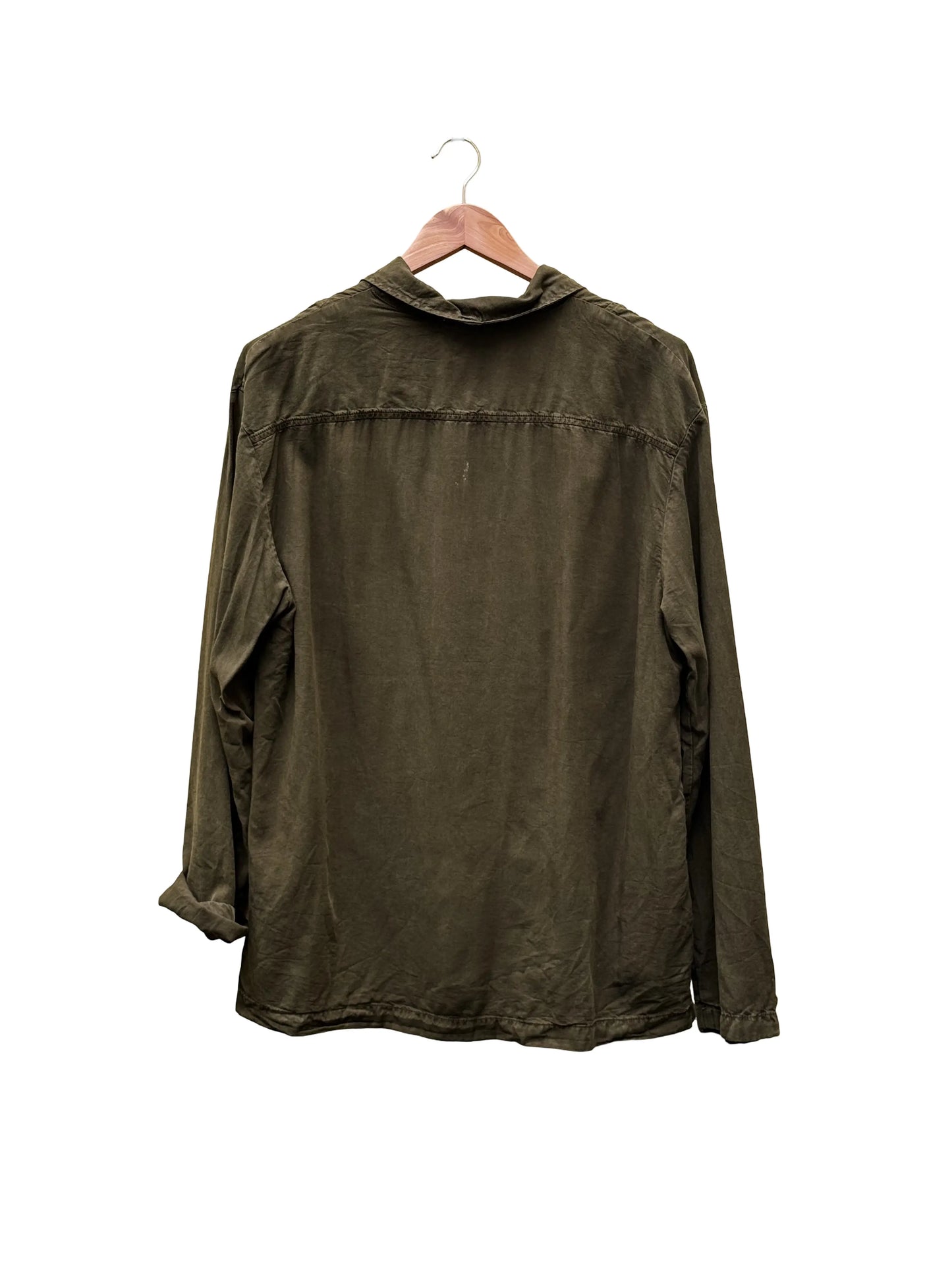 Chemise kaki taille L American Vintage seconde main femme