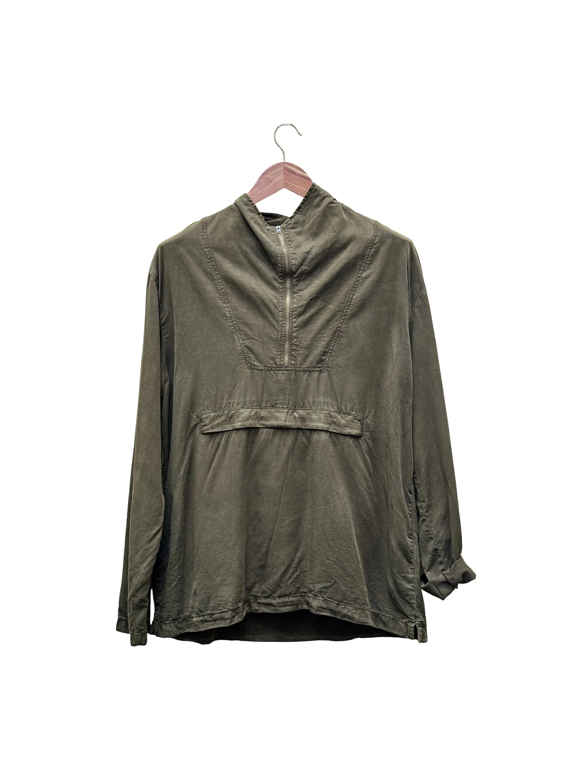 Chemise kaki taille L American Vintage seconde main femme