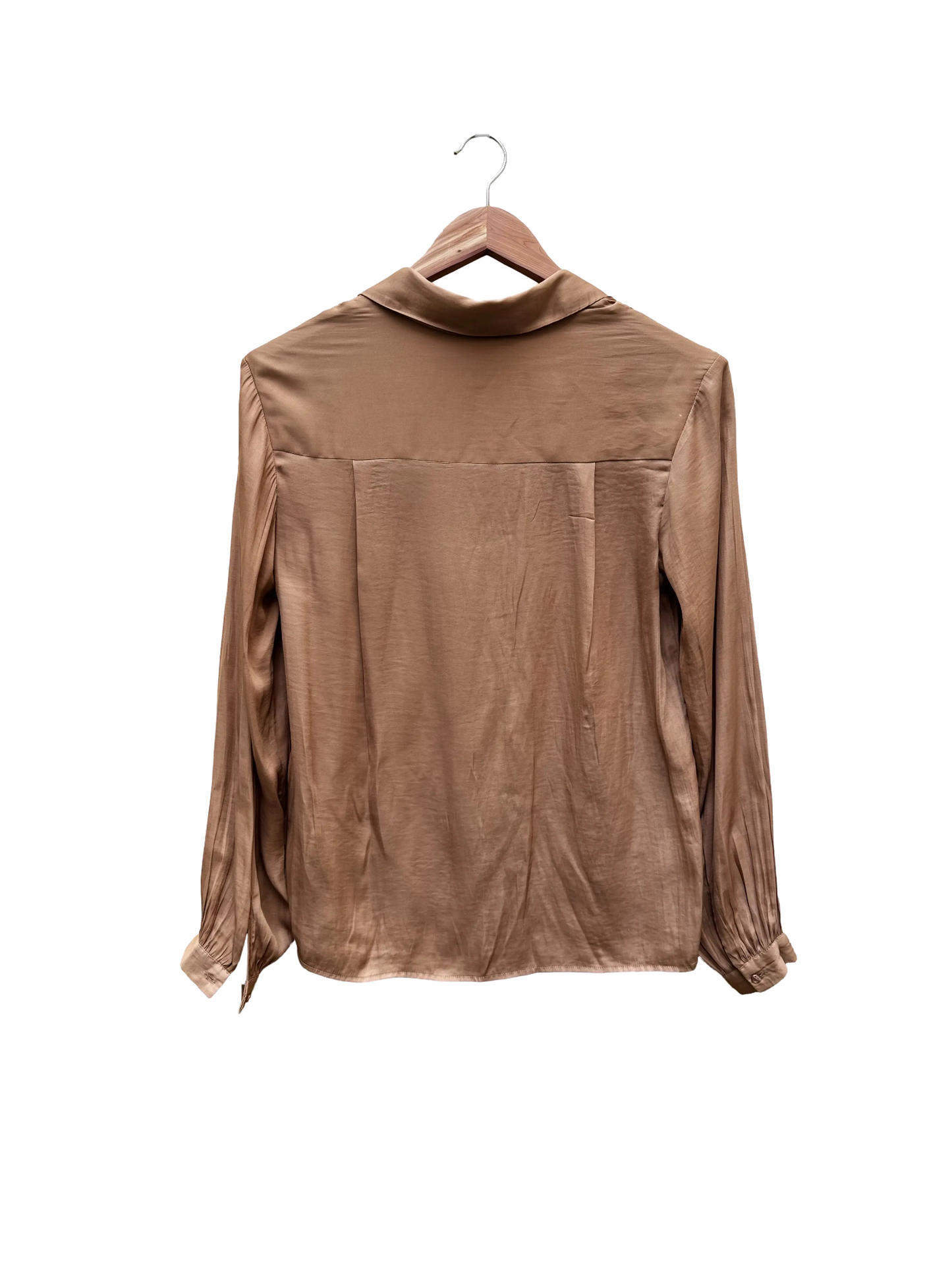 chemise marron taille 34 yaya seconde main femme