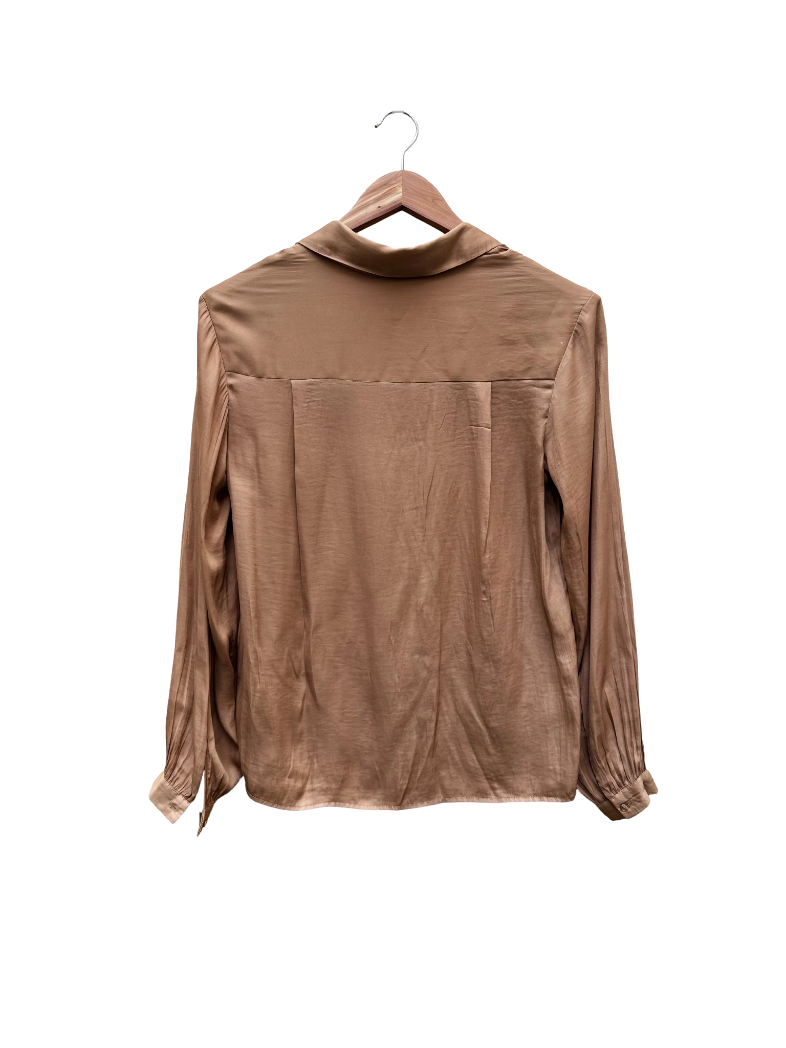 chemise marron taille 34 yaya seconde main femme
