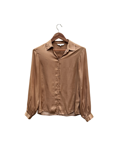 chemise marron taille 34 yaya seconde main femme