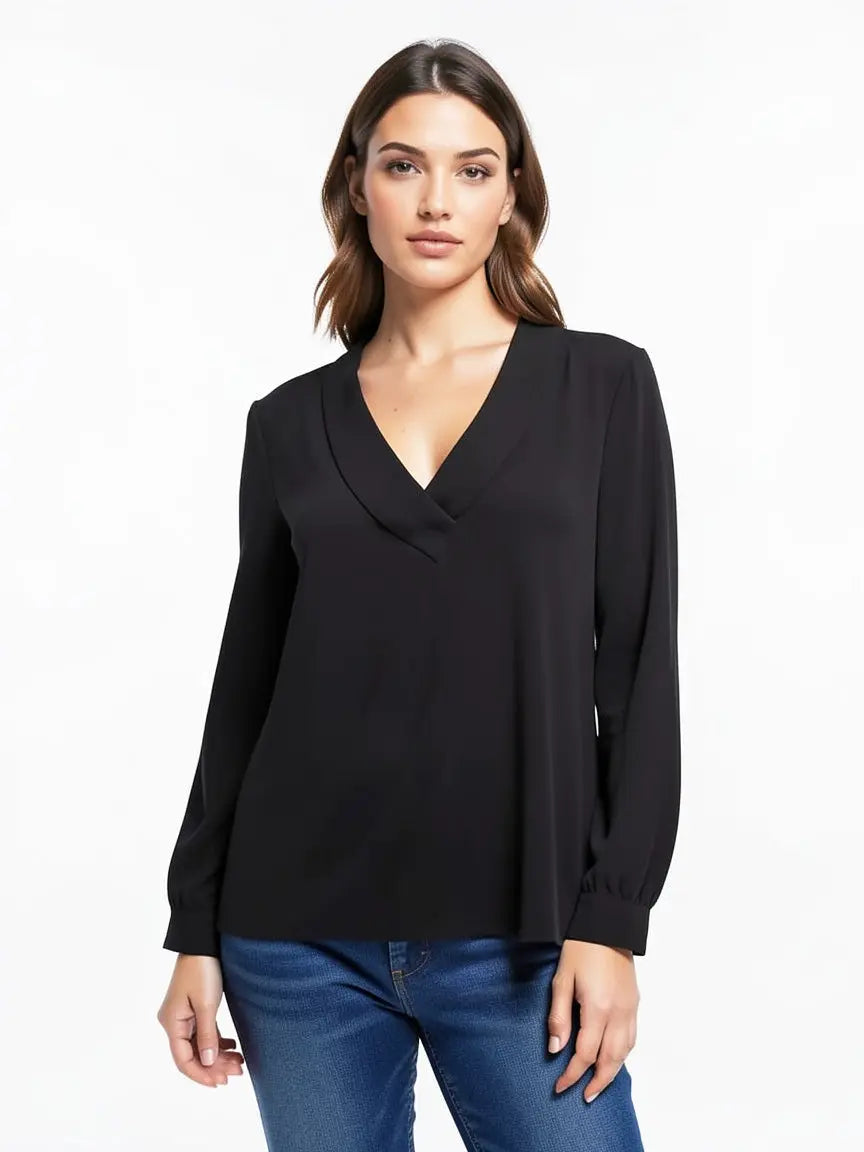 Chemise noire taille 1/S Bash seconde main femme
