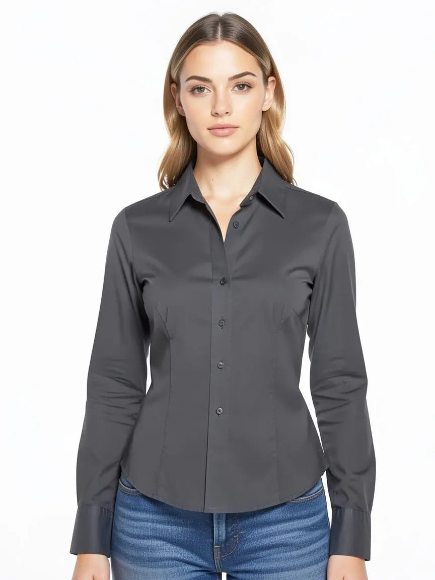 Chemise noire taille 1/S Bellerose seconde main femme