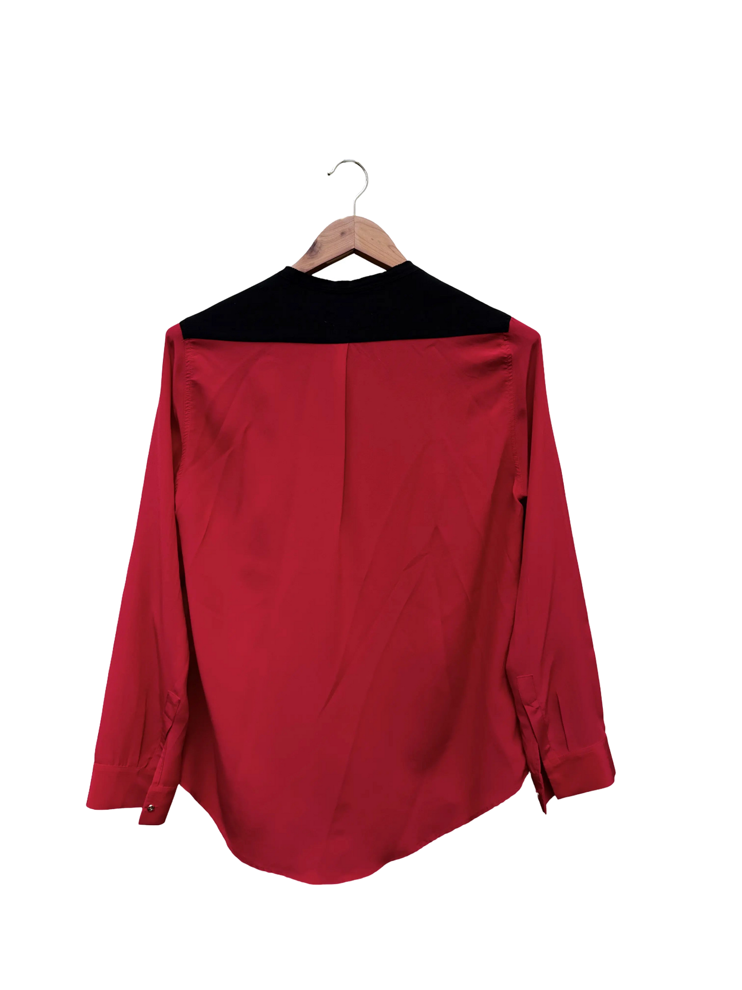 chemise rouge sandro taille 2 m seconde main femme
