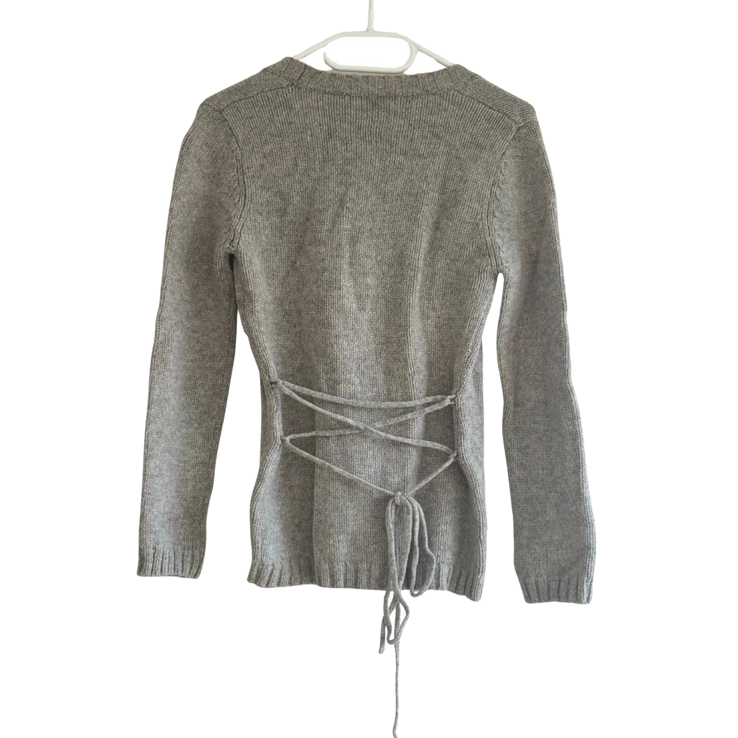 gilet gris taille 1 s pauline b seconde main femme
