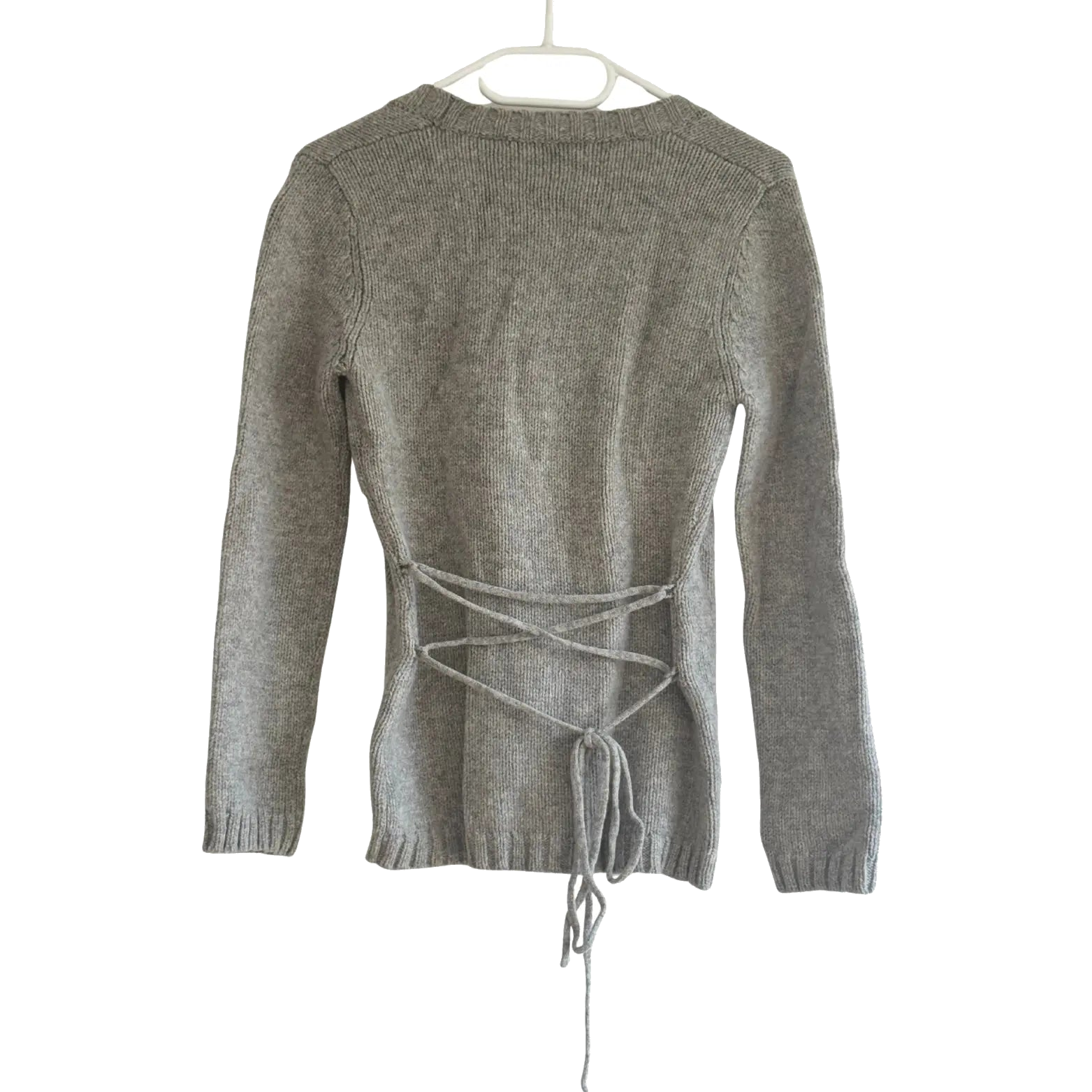 gilet gris taille 1 s pauline b seconde main femme