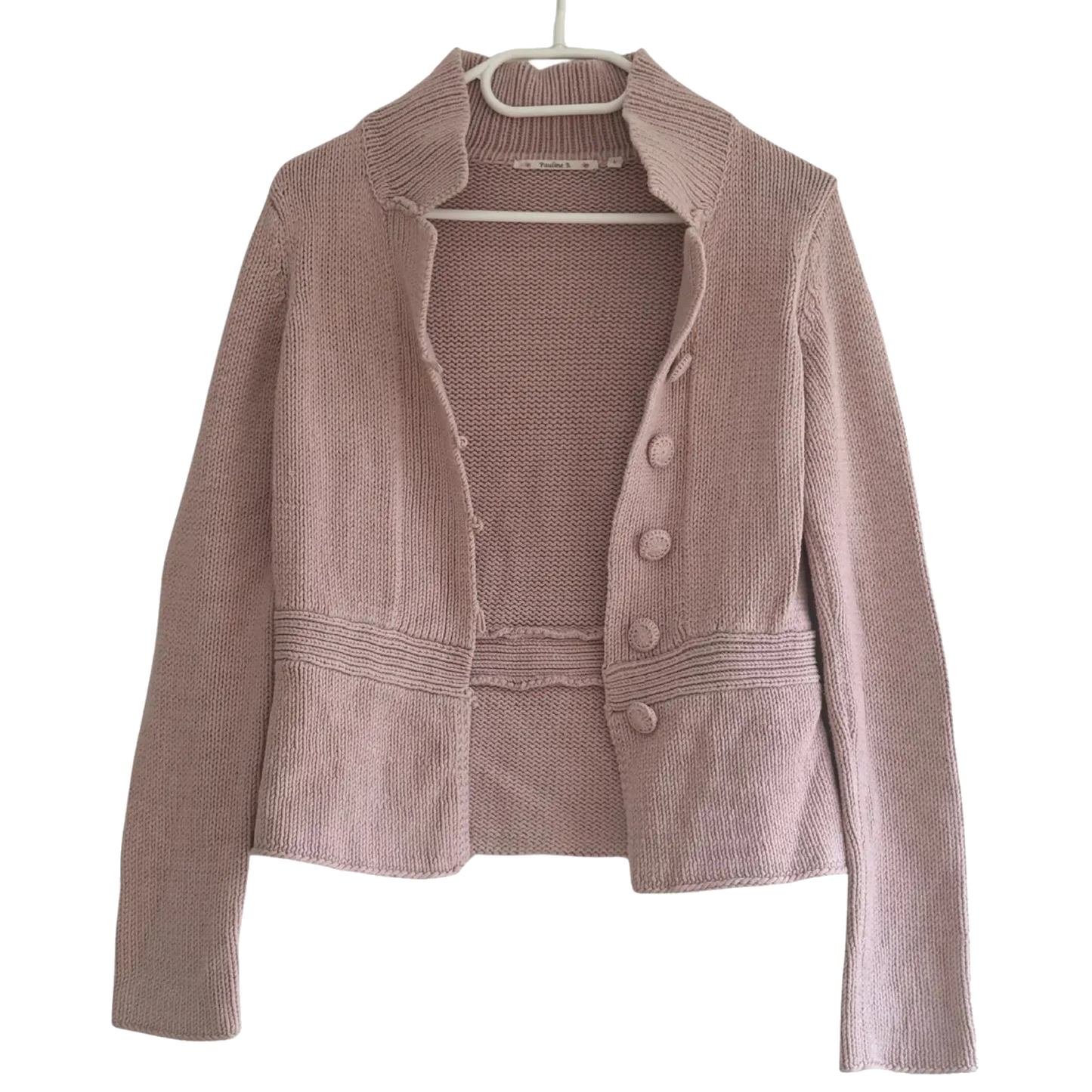 gilet rose taille 1 s pauline b seconde main femme