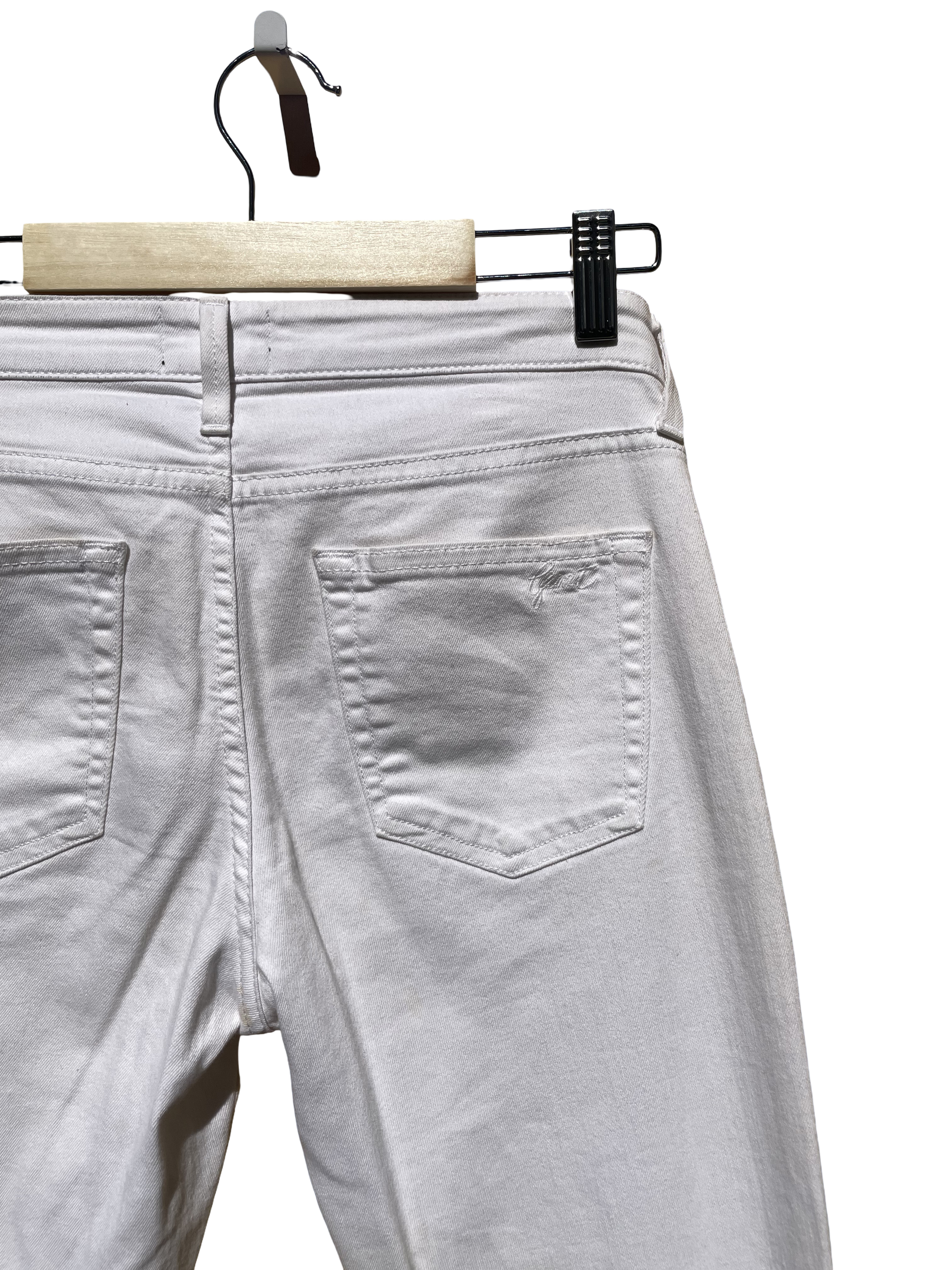 jean blanc taille 27 gant seconde main femme