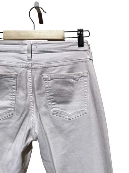 jean blanc taille 27 gant seconde main femme