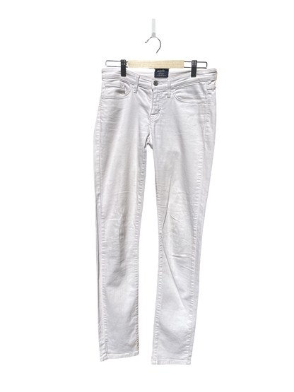 jean blanc taille 27 gant seconde main femme