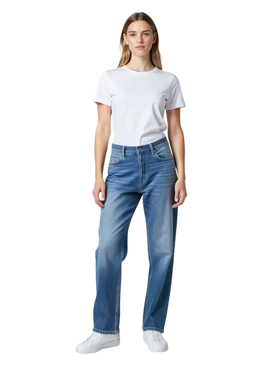 Jean droit taille 28 seconde main femme