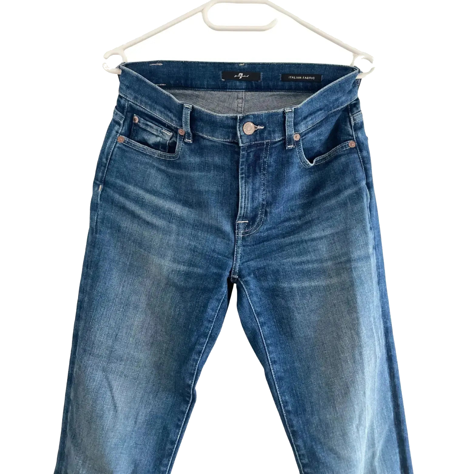 Jean flare taille 27 7 for all mankind seconde main femme