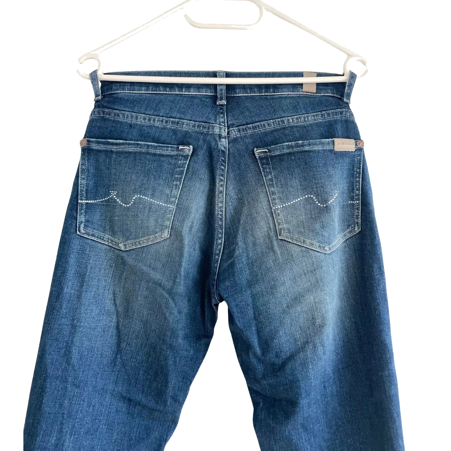 Jean flare taille 27 7 for all mankind seconde main femme