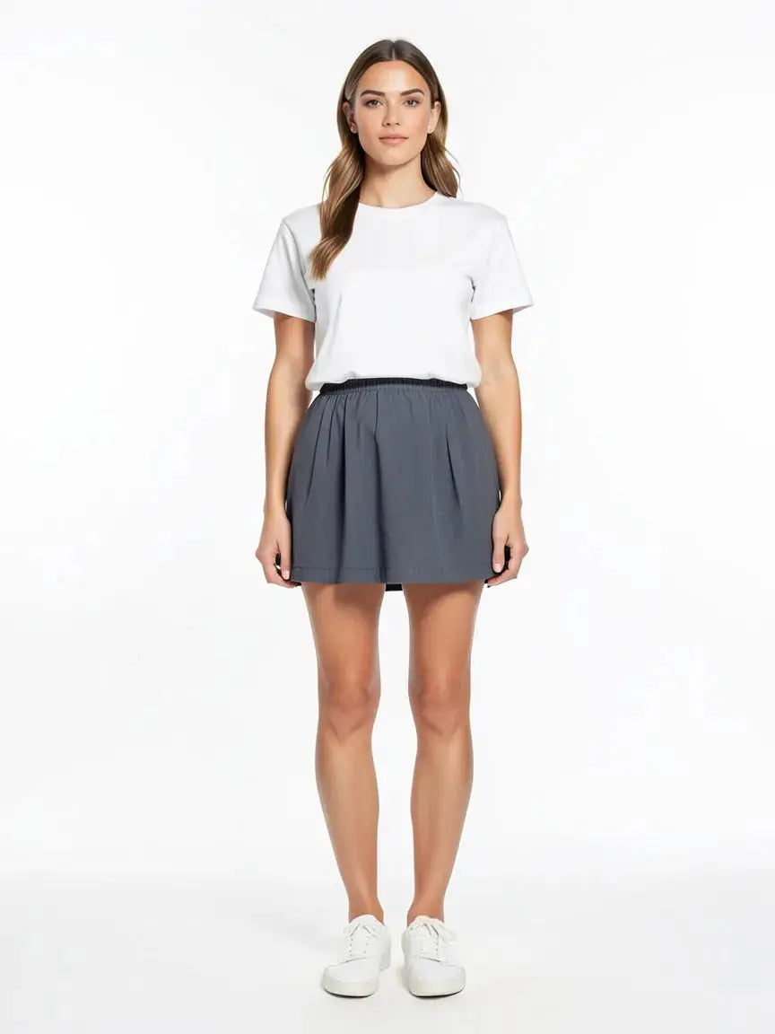 Jupe grise taille 2/M seconde main femme