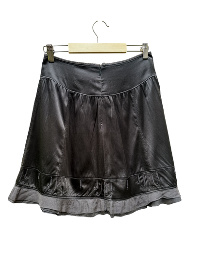 jupe grise taille 34 chattawak seconde main femme