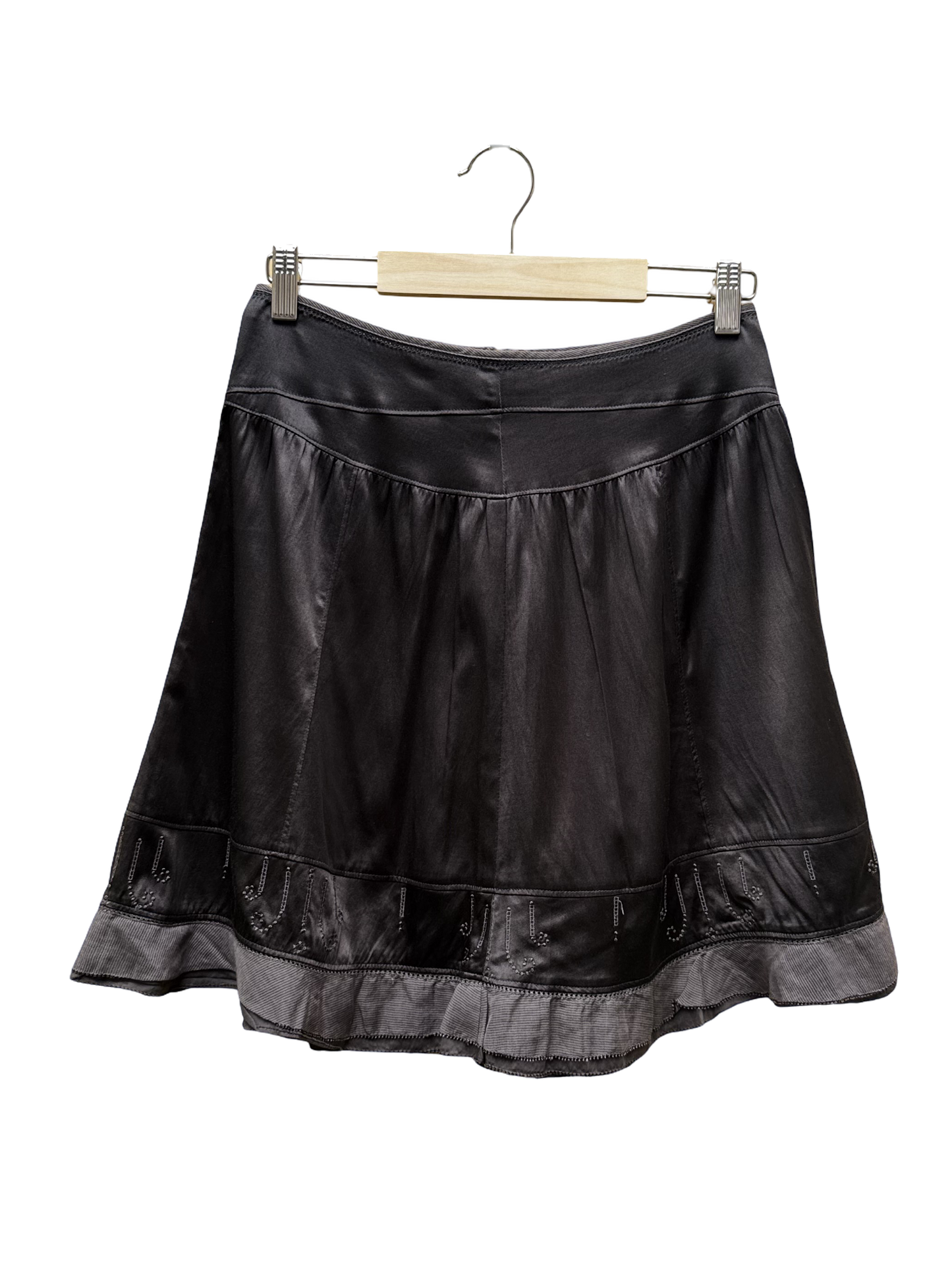 jupe grise taille 34 chattawak seconde main femme