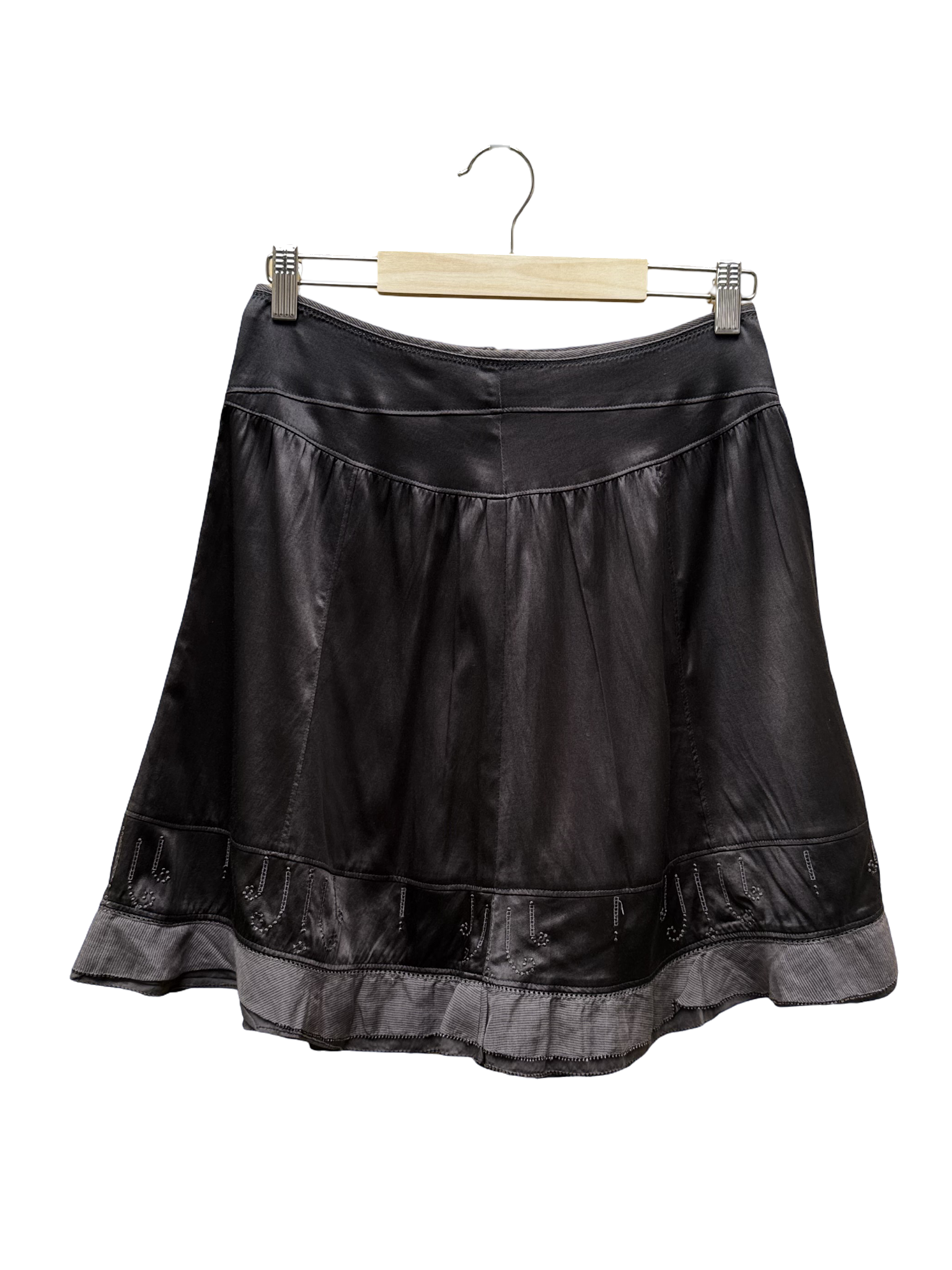jupe grise taille 34 chattawak seconde main femme