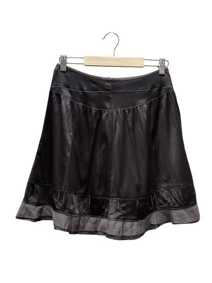 jupe grise taille 34 chattawak seconde main femme