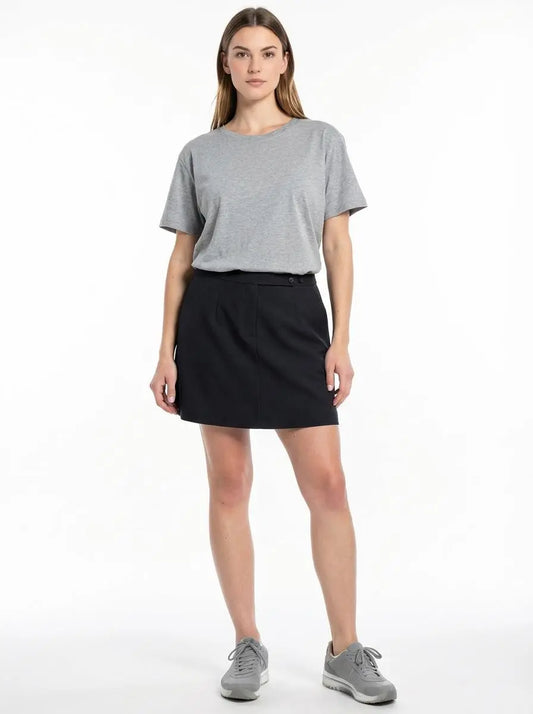 Jupe noire taille 3/L seconde main femme