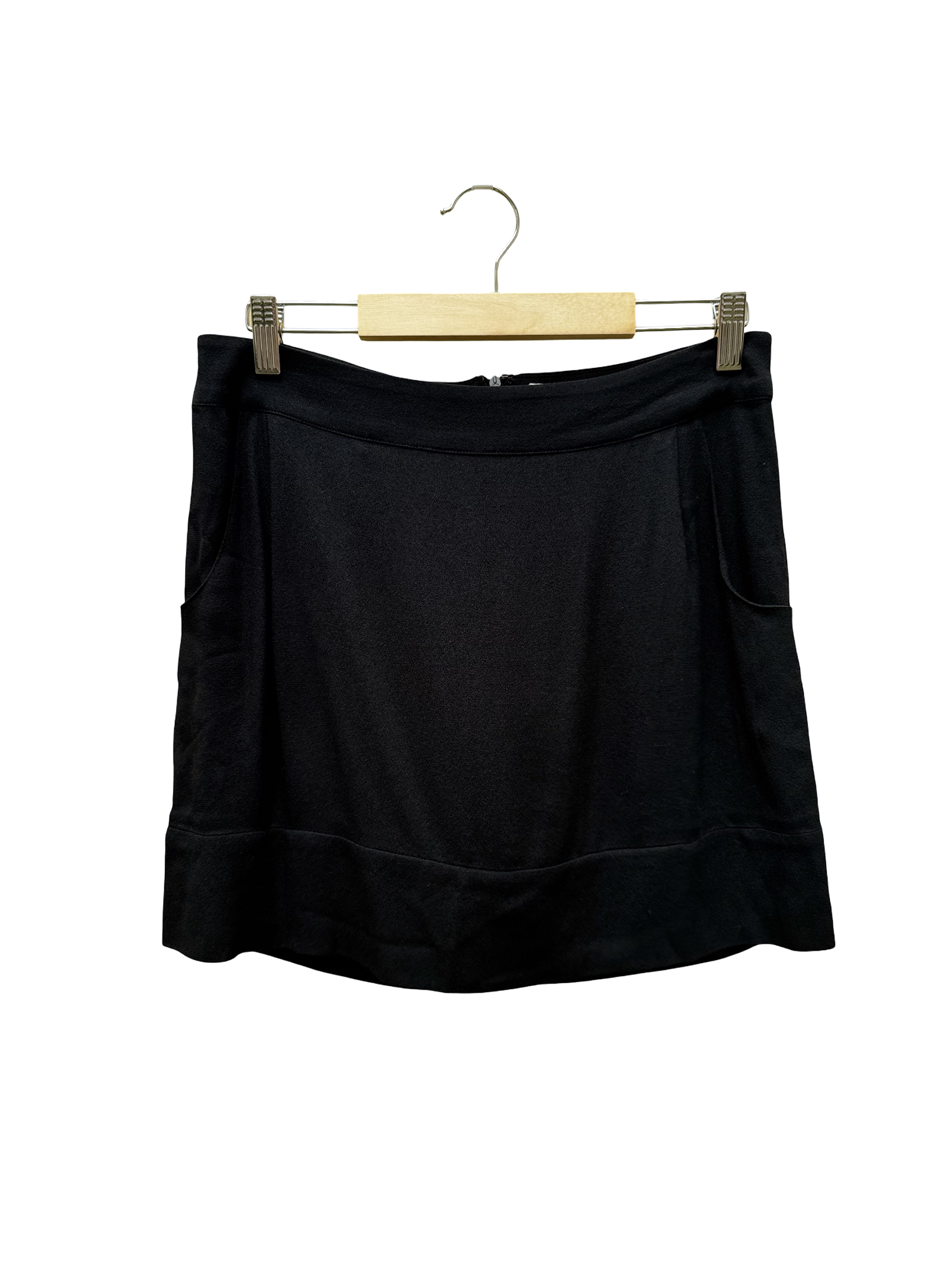 jupe noire taille O xs bash seconde main femme