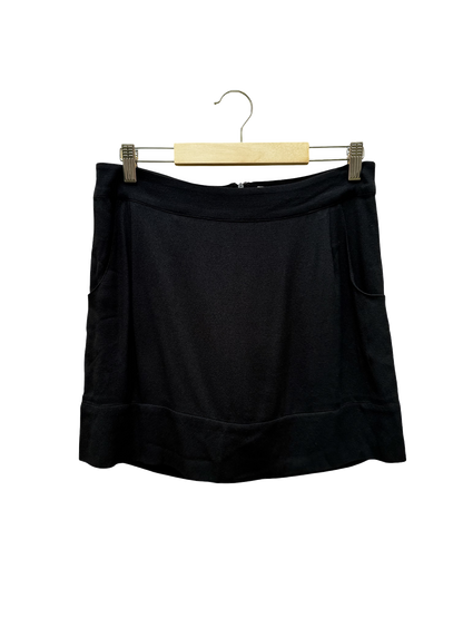 jupe noire taille O xs bash seconde main femme
