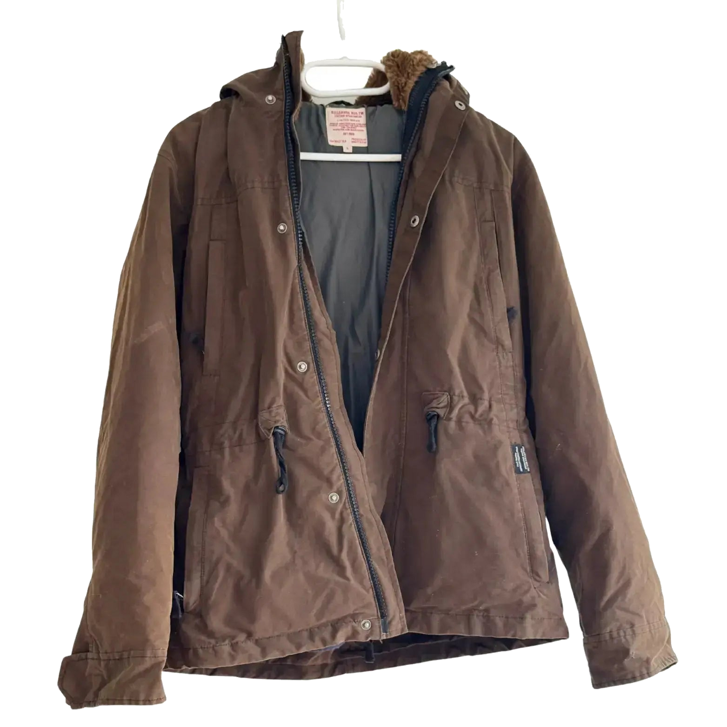 Manteau chocolat taille 2/M Bellerose seconde main femme 