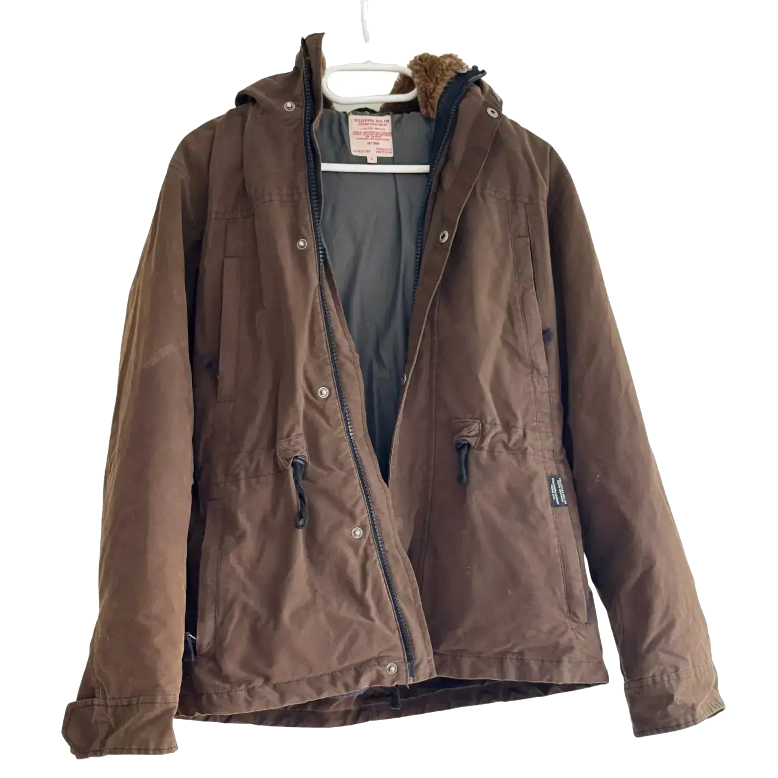 Manteau chocolat taille 2/M Bellerose seconde main femme 