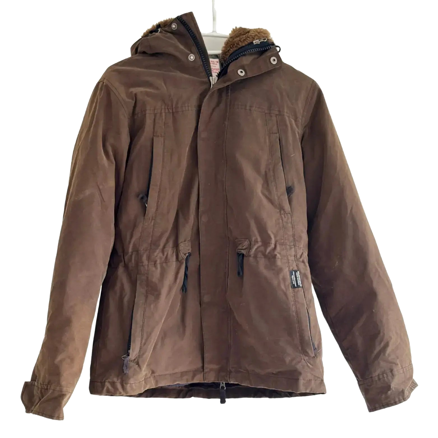 Manteau chocolat taille 2/M Bellerose seconde main femme