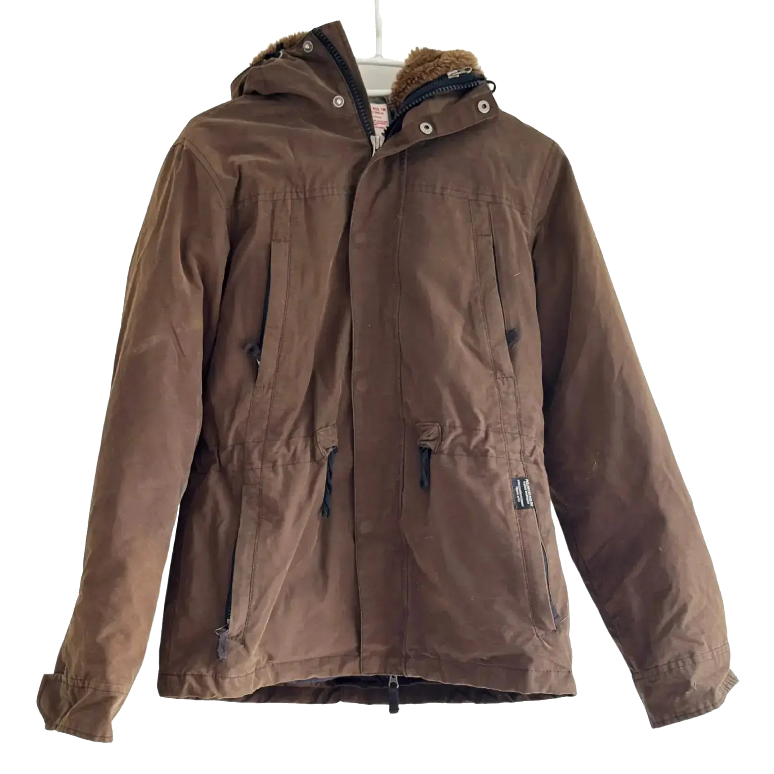 Manteau chocolat taille 2/M Bellerose seconde main femme