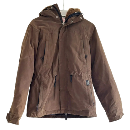 Manteau chocolat taille 2/M Bellerose seconde main femme