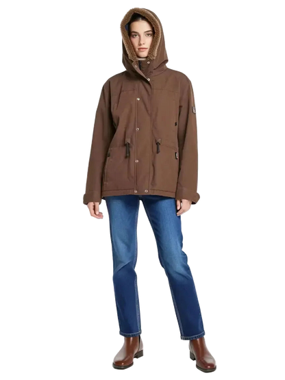 manteau chocolat taille 2 m bellerose seconde main femme