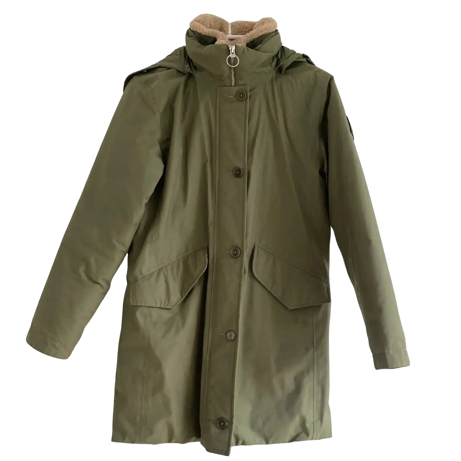 manteau kaki taille 36 aigle seconde main femme