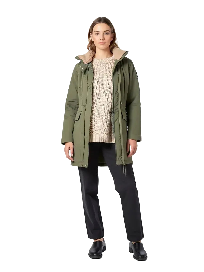 manteau kaki taille 36 aigle seconde main femme