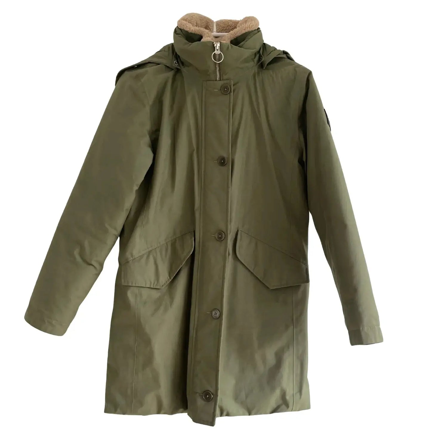 Manteau kaki Taille 36 Aigle