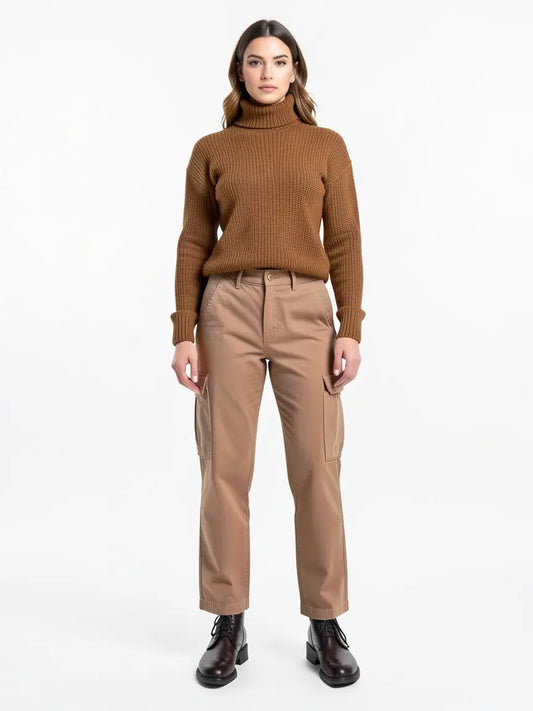 Pantalon beige taille 2/M Bellerose seconde main femme