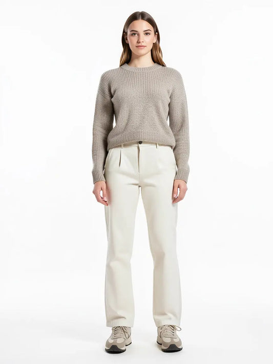 Pantalon blanc taille 3/L Bellerose seconde main femme