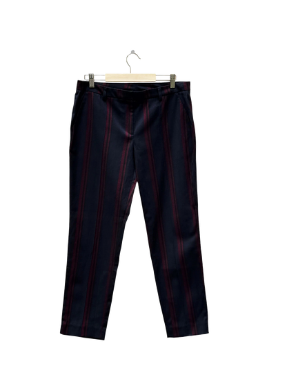 pantalon bleu et bordeaux taille 2 m rue blanche seconde main femme