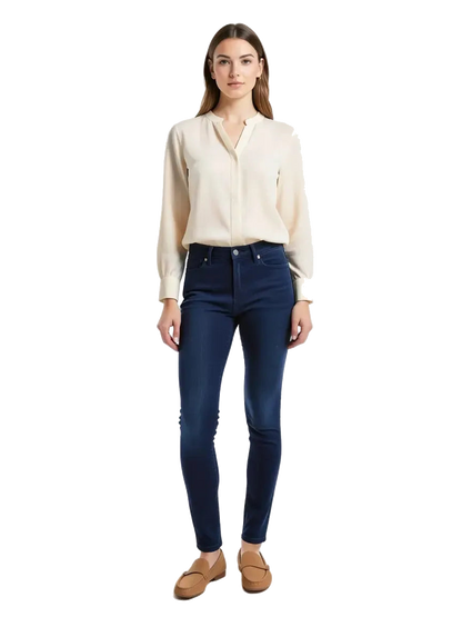 pantalon bleu marine taille 27 7 for all mankind seconde main femme